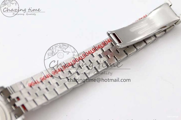 Steel NH05 28 904L Roman Edition Dial on Bracelet SS DateJust President TWF Purple Best Lady Markers 1:1 0123